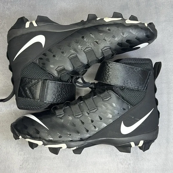 Nike Force Savage Shark 2 Football Cleats Black Mens 12.5 No Box - Picture 9 of 11